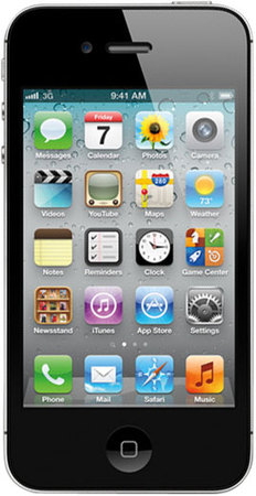 Смартфон APPLE iPhone 4S 16GB Black - Ейск