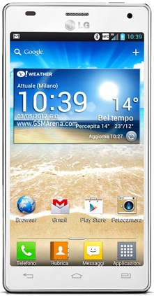 Смартфон LG Optimus 4X HD P880 White - Ейск